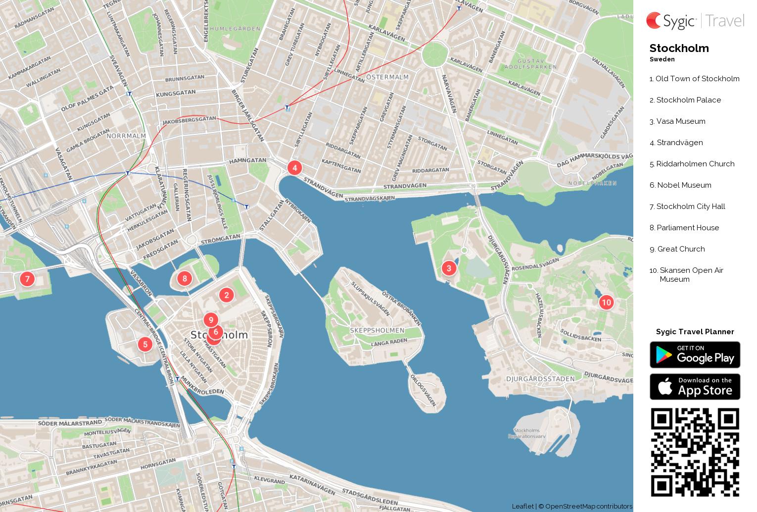 free tourist guide stockholm